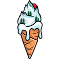 Mountain Scoop | Sticker image 0