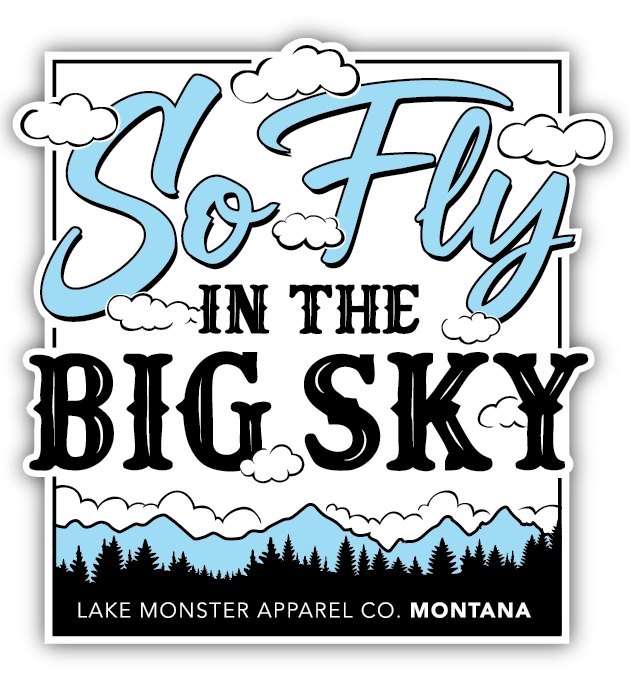 So Fly in the Big Sky | Sticker image 0
