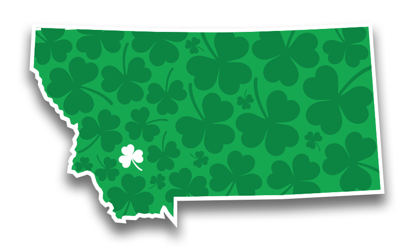 Butte Clover Map | Sticker