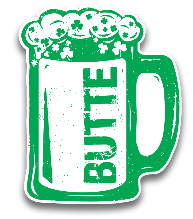 Butte Beer Mug | Sticker