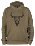 Yellowstone Bison Skull | Hoodie