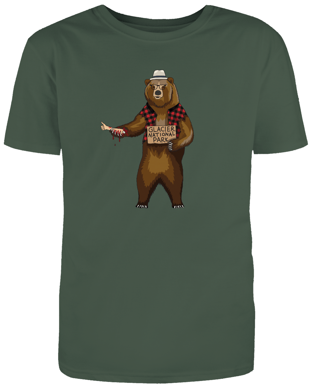 Montana Hitchhiker Bear | T-Shirt