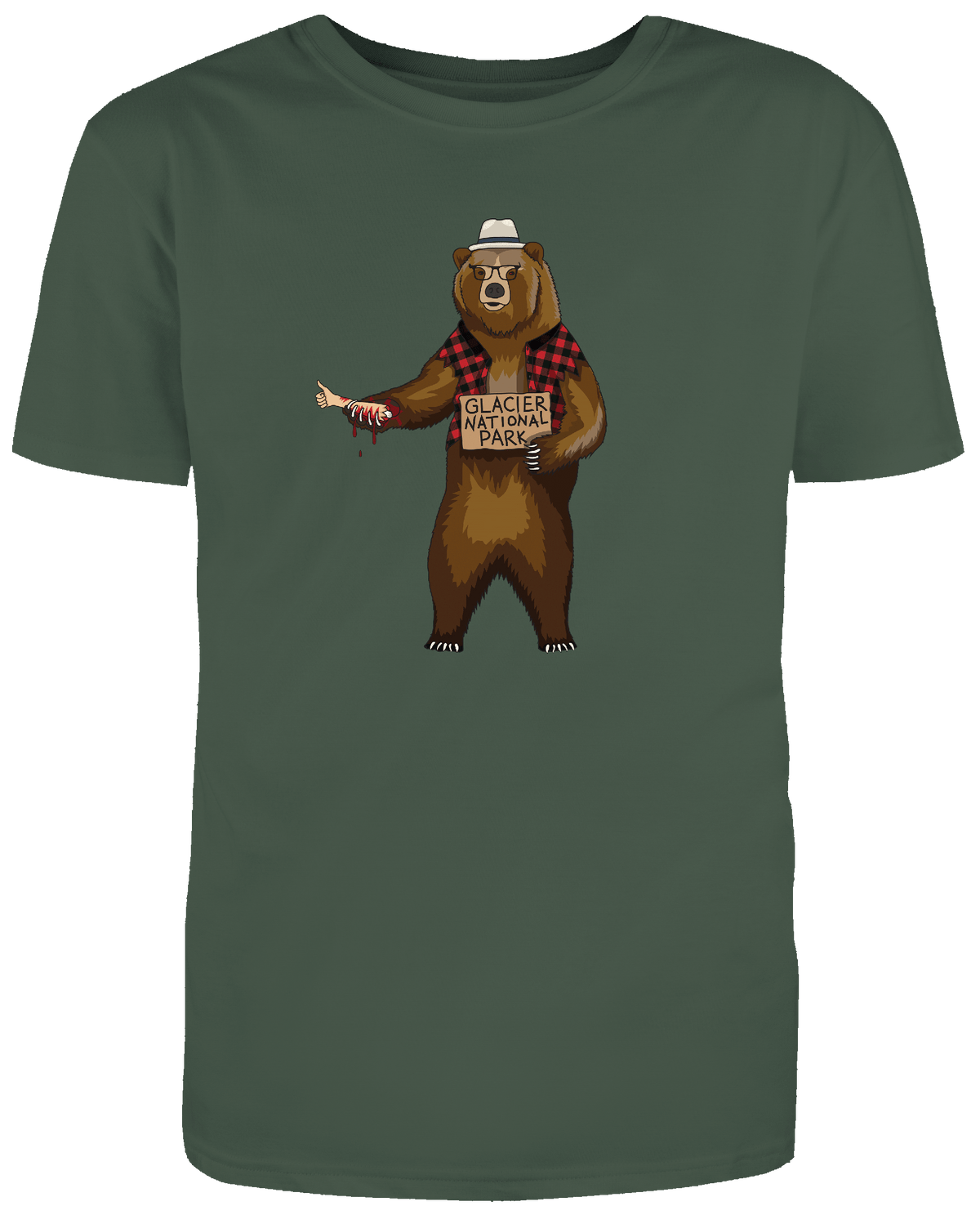 Montana Hitchhiker Bear | T-Shirt