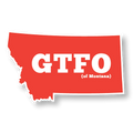 "GTFO" | Sticker image 0