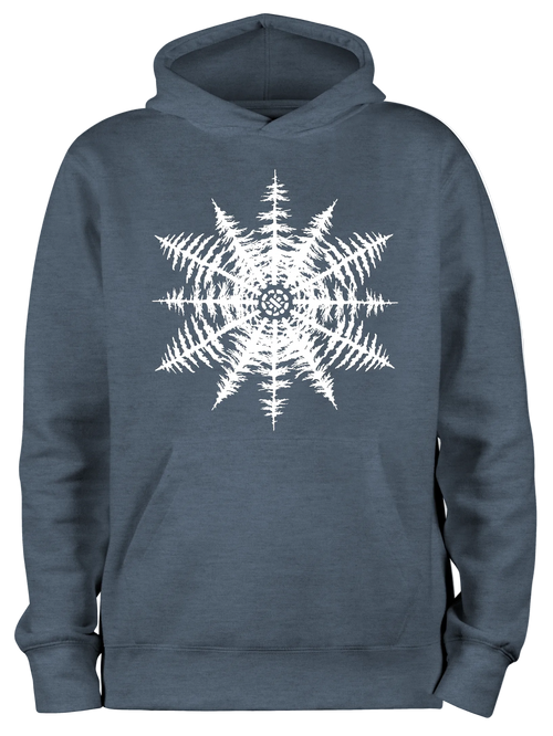 Forest Flake Hoodie by Lake Monster Montana